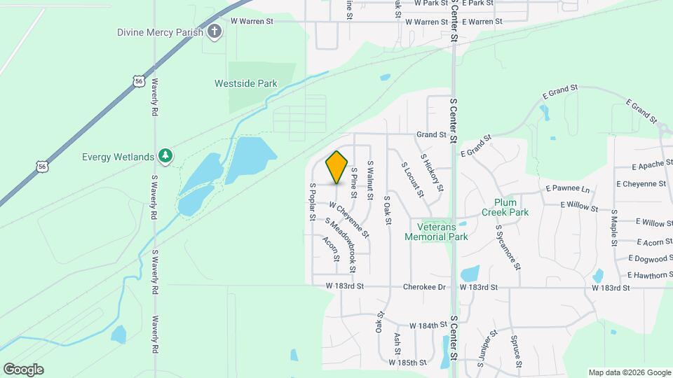 613 S Meadowbrook St Mapa y Detalles de la Ubicación