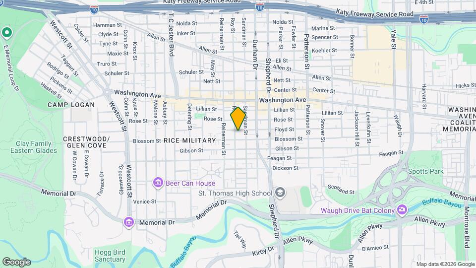 616 Roy St Map and Location Details