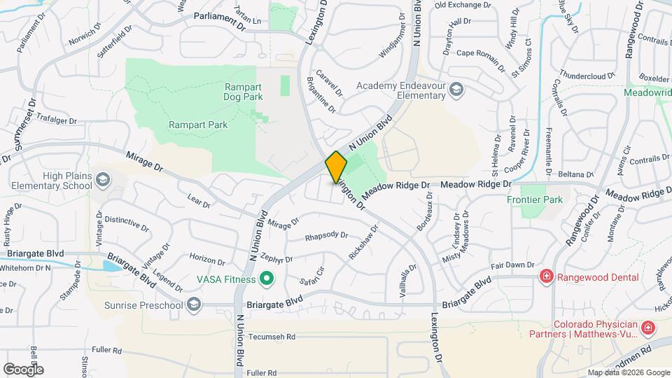 7941 Lexington Park Dr Map and Location Details