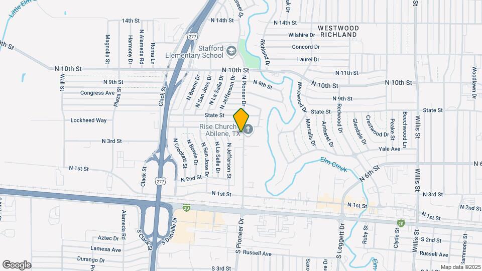 Elmcrest Apartments Mapa y Detalles de la Ubicación