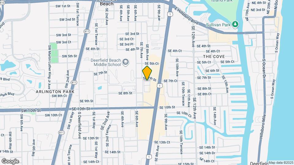 804 SE 7th St Map and Location Details