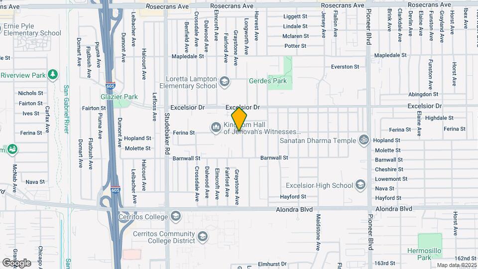 15203 Graystone Ave Map and Location Details