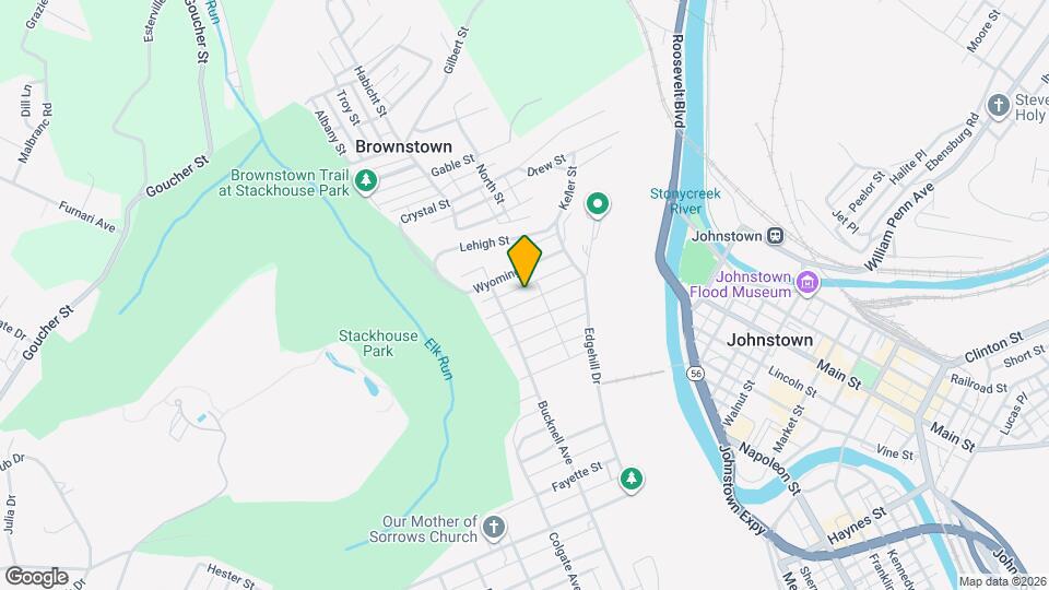 114 Clarion St Map and Location Details