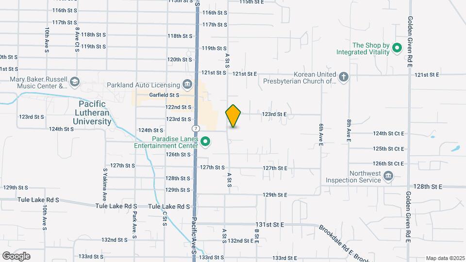 12323 A St S Map and Location Details