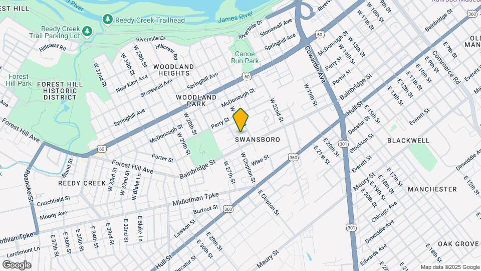 2512 Porter St Map and Location Details