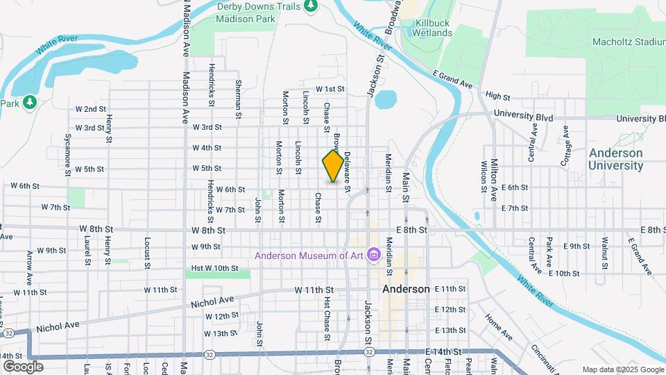 233 W 6th St Map and Location Details