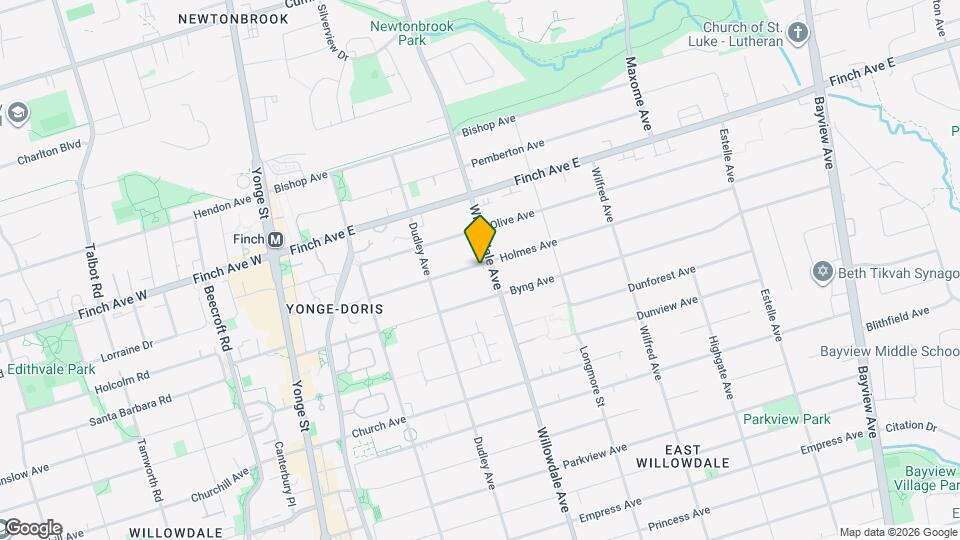 109 Holmes Ave Map and Location Details