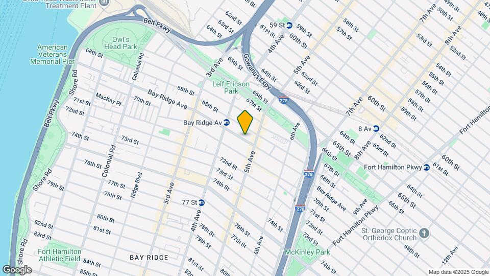 459 Bay Ridge Ave Map and Location Details
