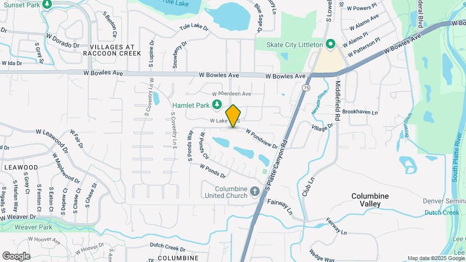 4452 W Pondview Dr Map and Location Details