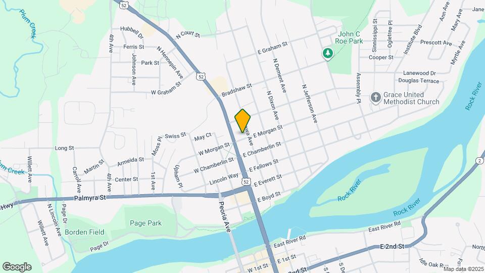 117 E Morgan St Map and Location Details