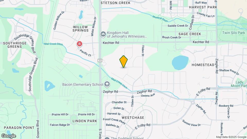 2303 Copper Crest Ln Map and Location Details