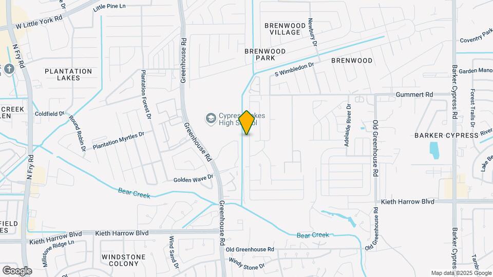 5707 Long Arbor Ln Mapa y Detalles de la Ubicación