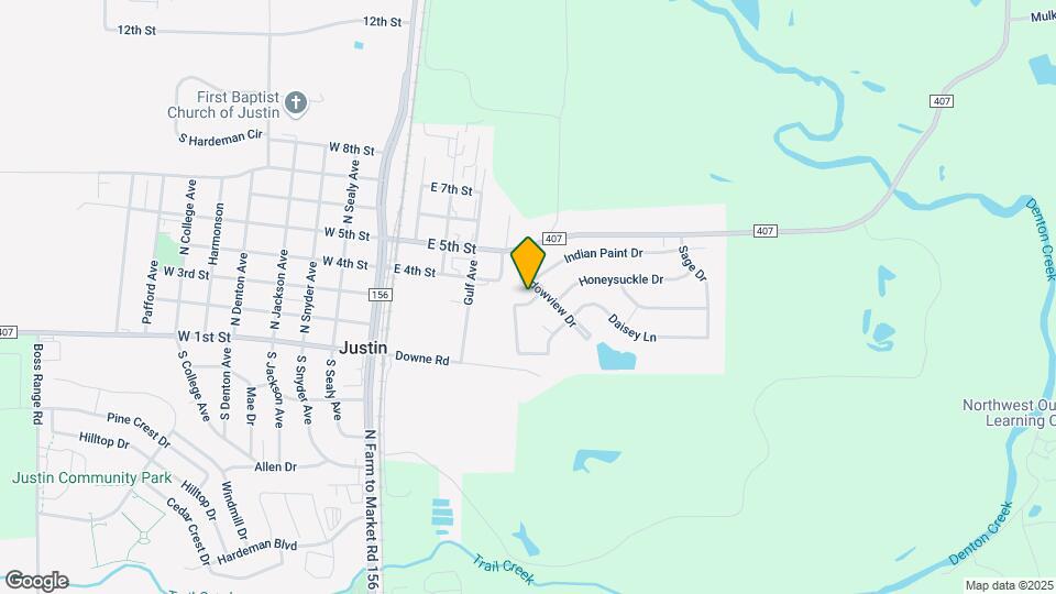 104 N Bluebonnet Cir Map and Location Details