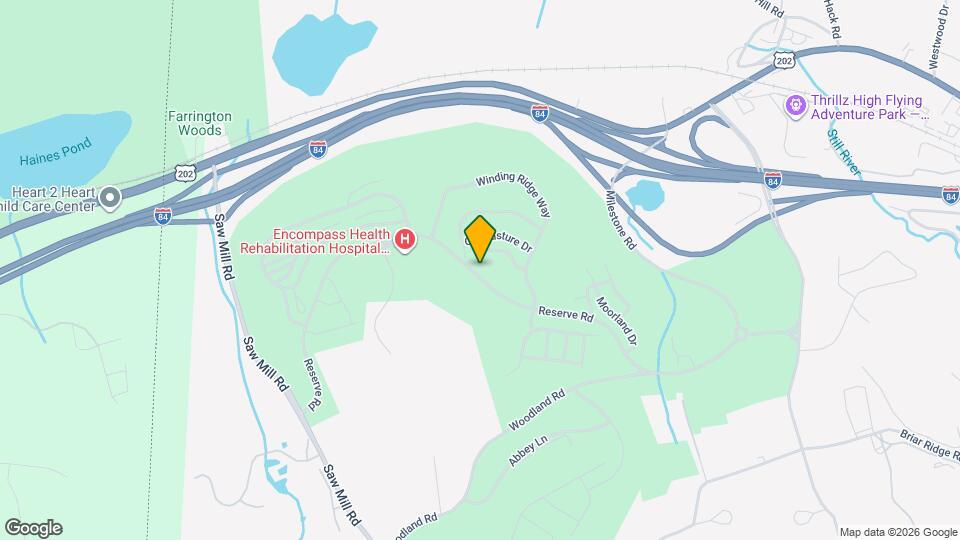 414 Center Meadow Ln Map and Location Details