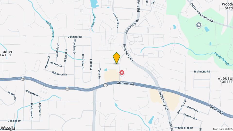 1209 Siesta Ln Map and Location Details