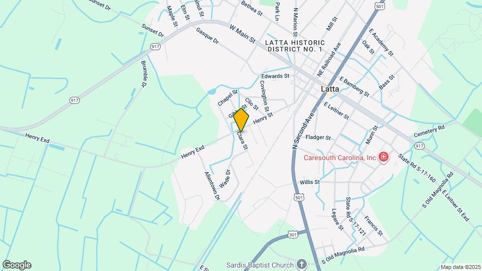 118 Clara St Map and Location Details