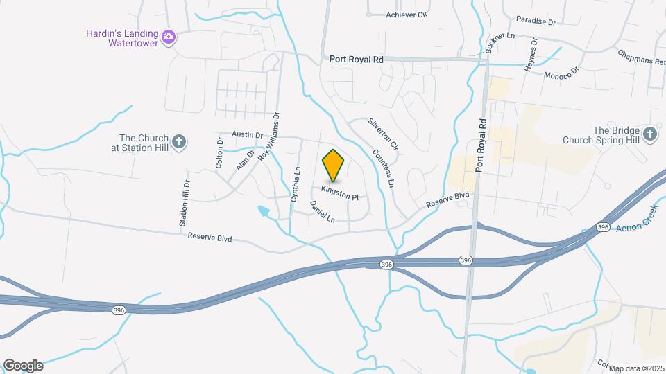 2016 Kingston Pl Map and Location Details