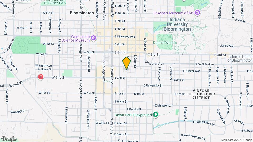 406 S Lincoln St Map and Location Details