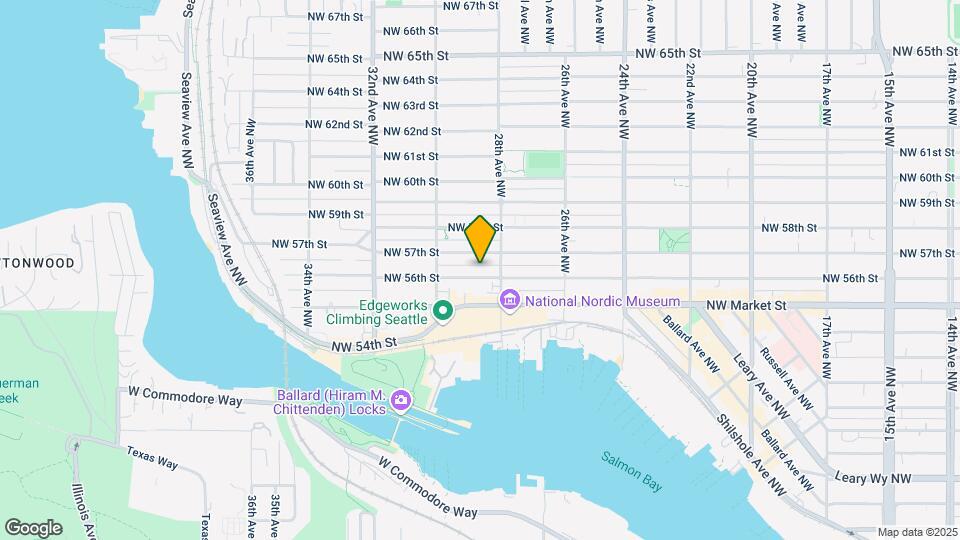 2818 NW 56th St Map and Location Details