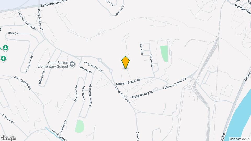 833 Blackberry St Map and Location Details