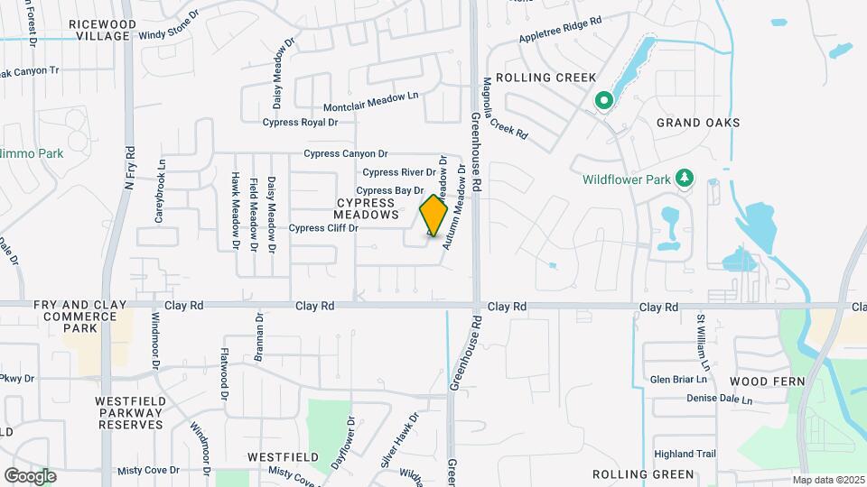 4210 Falcon Meadow Dr Map and Location Details