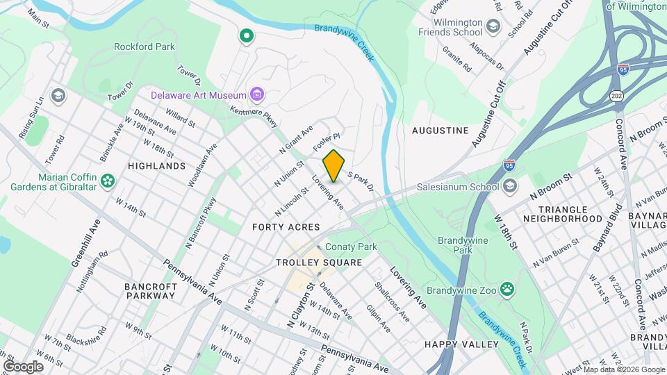 1809 Lovering Ave Mapa y Detalles de la Ubicación