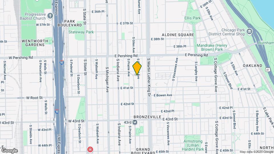 4016-4018 S Calumet Ave Map and Location Details