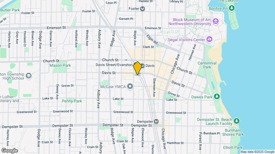 1590 Elmwood Ave Map and Location Details