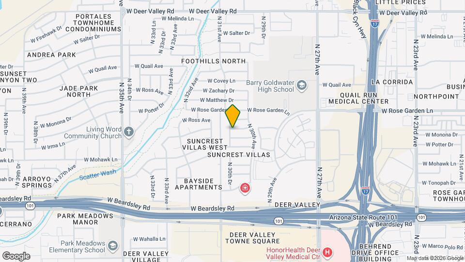 3041 W Monona Dr Mapa y Detalles de la Ubicación