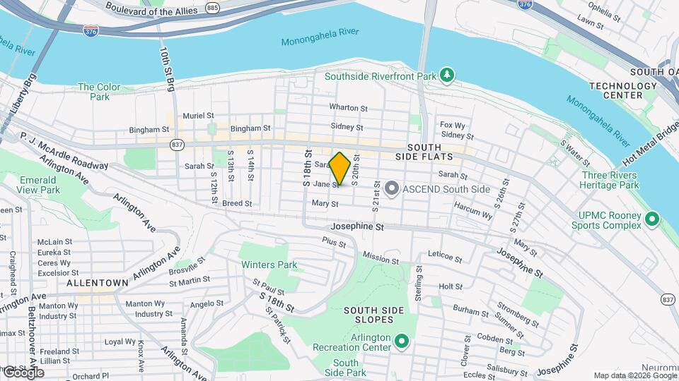 1912 Jane St Map and Location Details