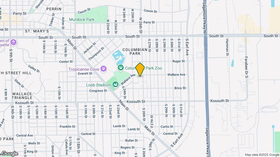 510 S 26th St Map and Location Details