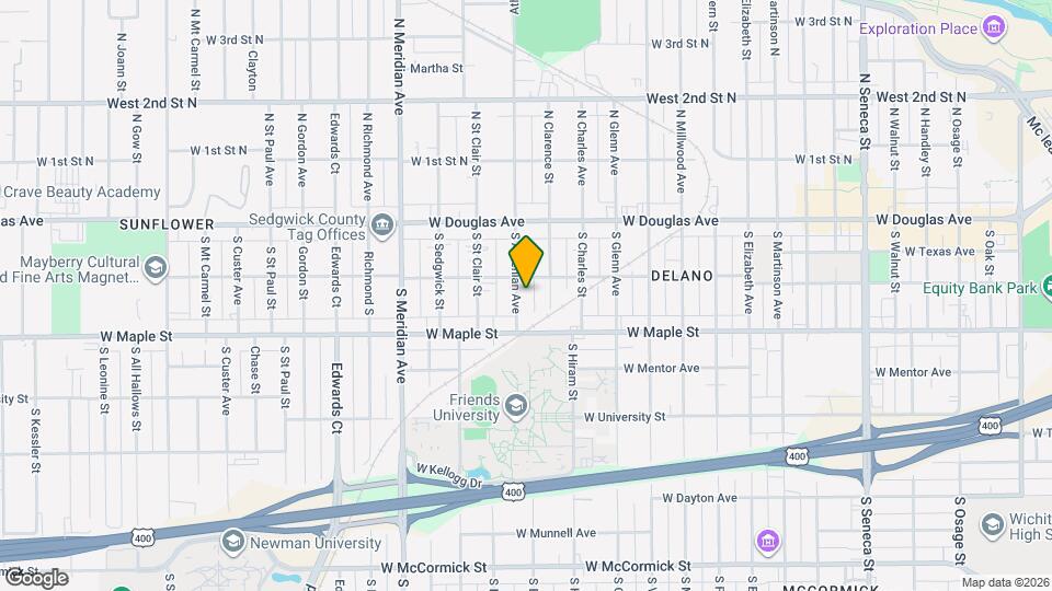 220 S Athenian St Map and Location Details
