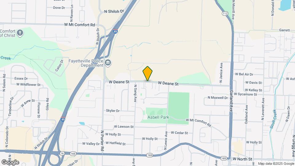 Deane & Shamblin Street Apts Apartments and Nearby Fayetteville