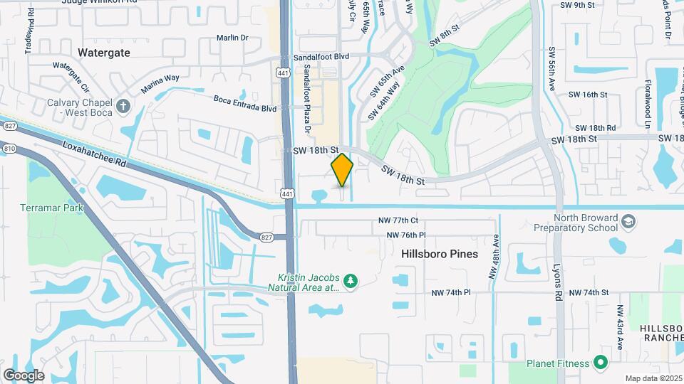 9818 Marina Blvd Map and Location Details