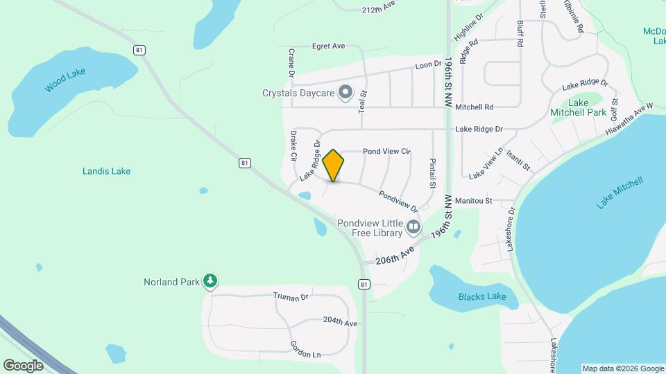 4702 Blanding Ct Map and Location Details