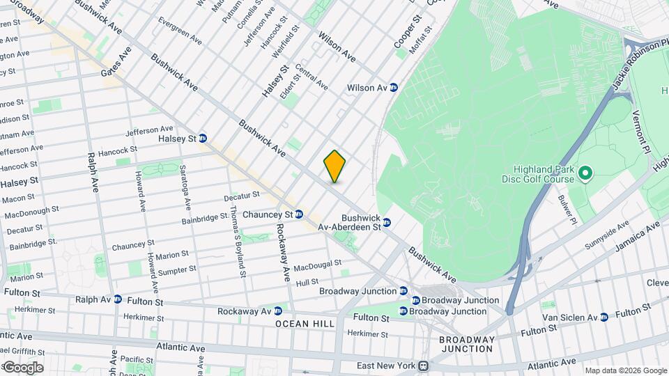 1441 Bushwick Ave, Unit 1L Map and Location Details