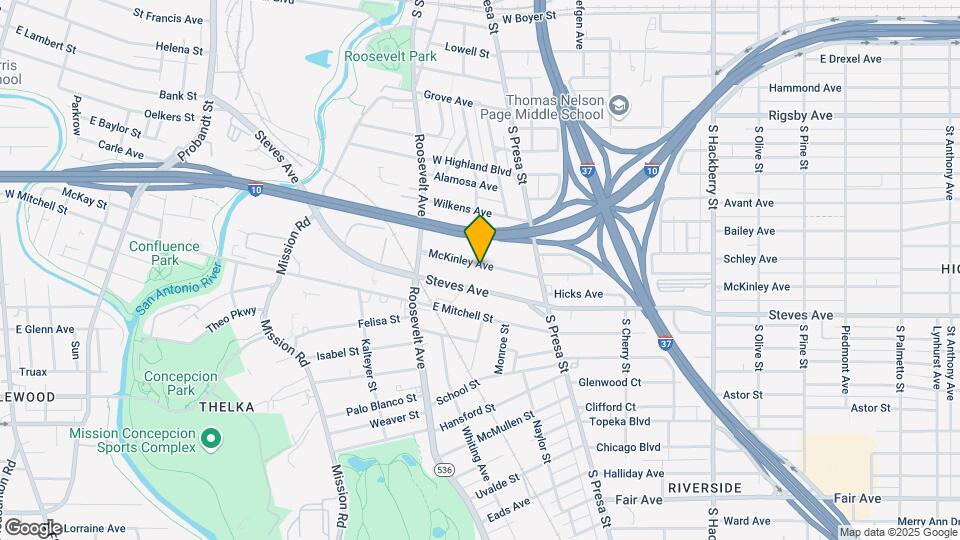 414 McKinley Ave, Unit 1 Mapa y Detalles de la Ubicación