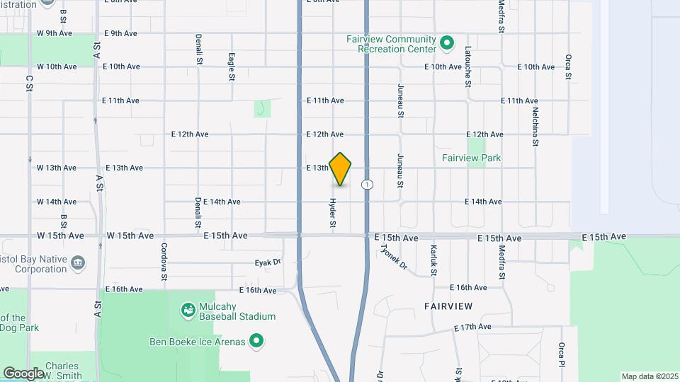 1335 Hyder St Map and Location Details