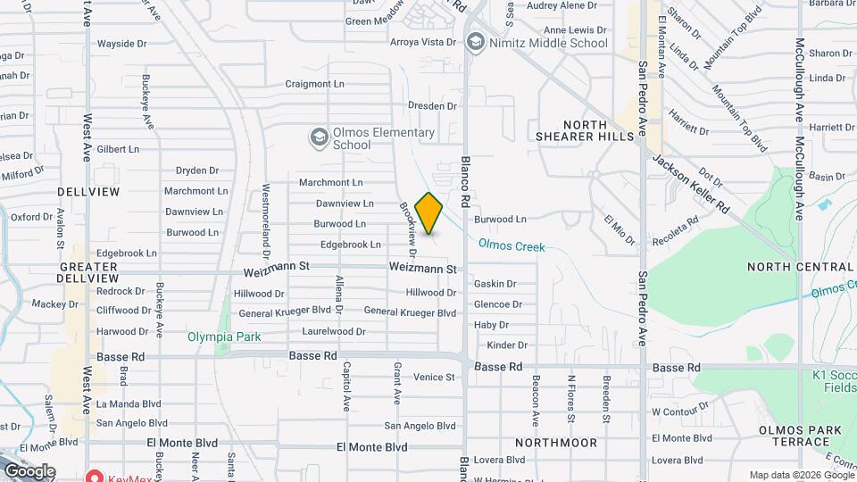 6815 Basilwood Dr Map and Location Details