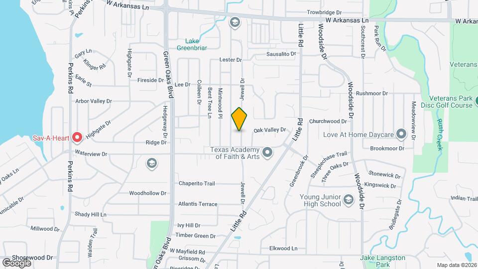 2720 Jewell Dr Map and Location Details