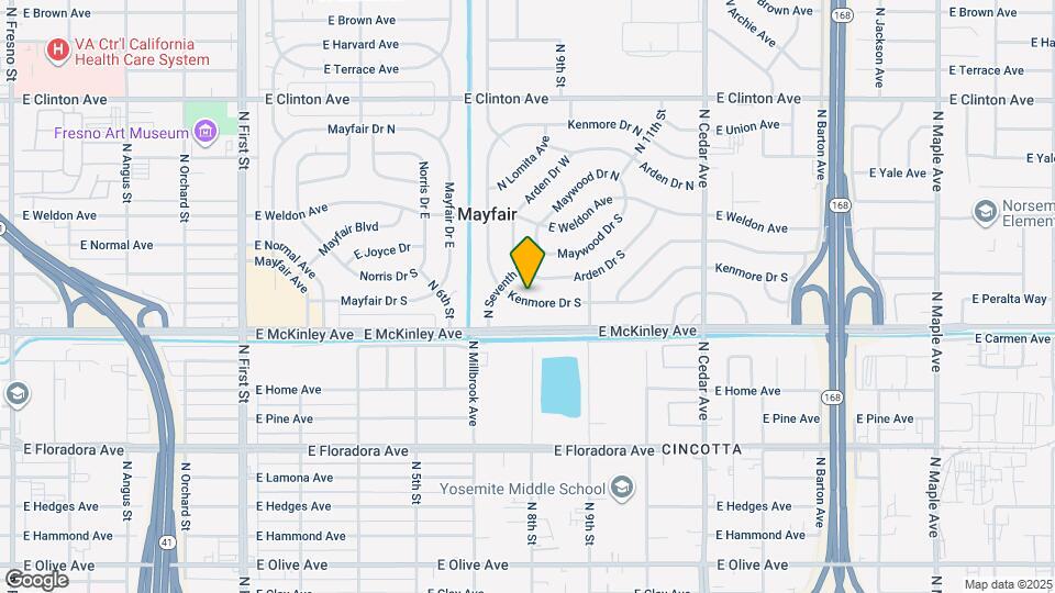 3745 Kenmore Dr S Map and Location Details