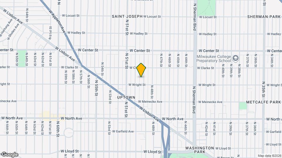 2523 N 49th St Map and Location Details