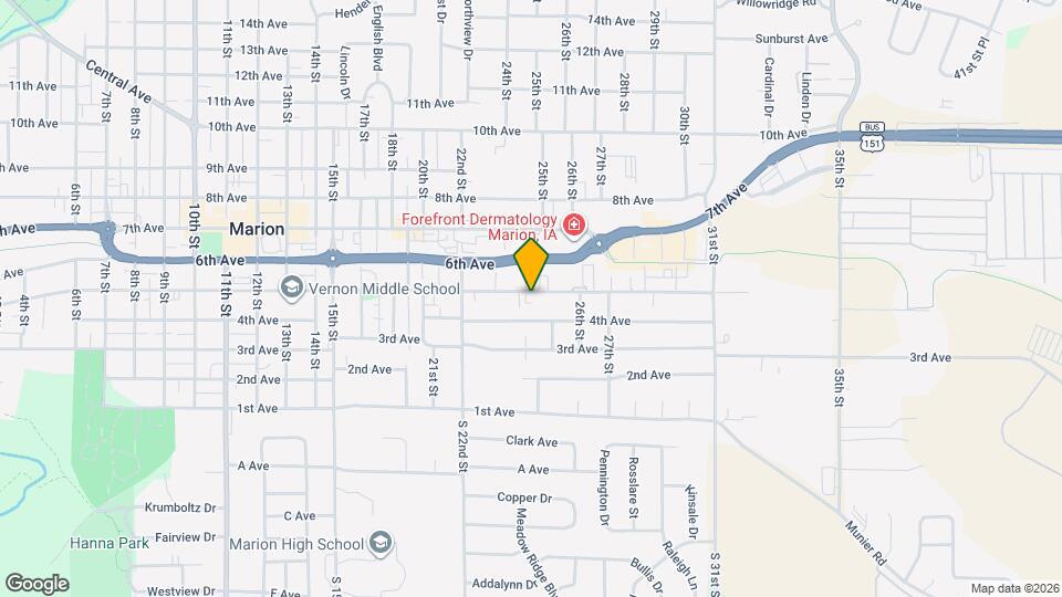 2461 5th Ave Map and Location Details