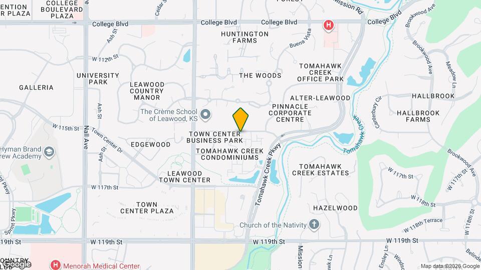 11610 Tomahawk Creek Pkwy, Unit B Mapa y Detalles de la Ubicación