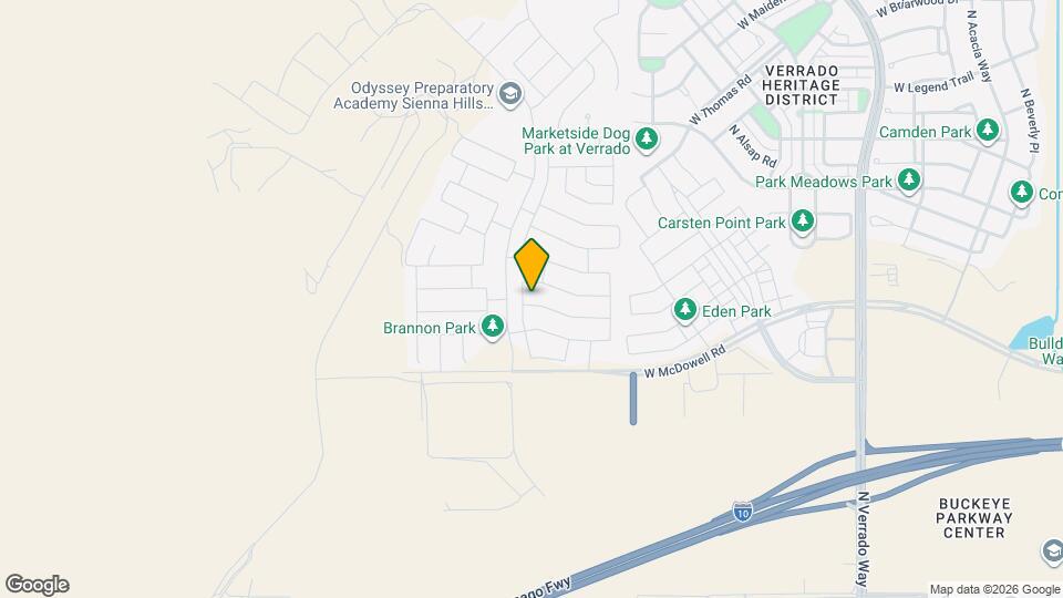 21280 W Coronado Rd Map and Location Details