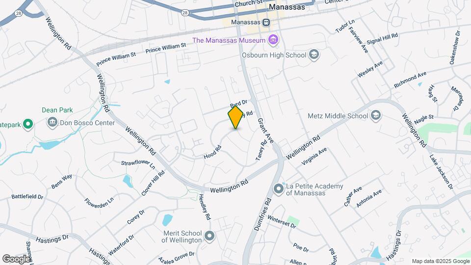 9203 Hood Rd Map and Location Details