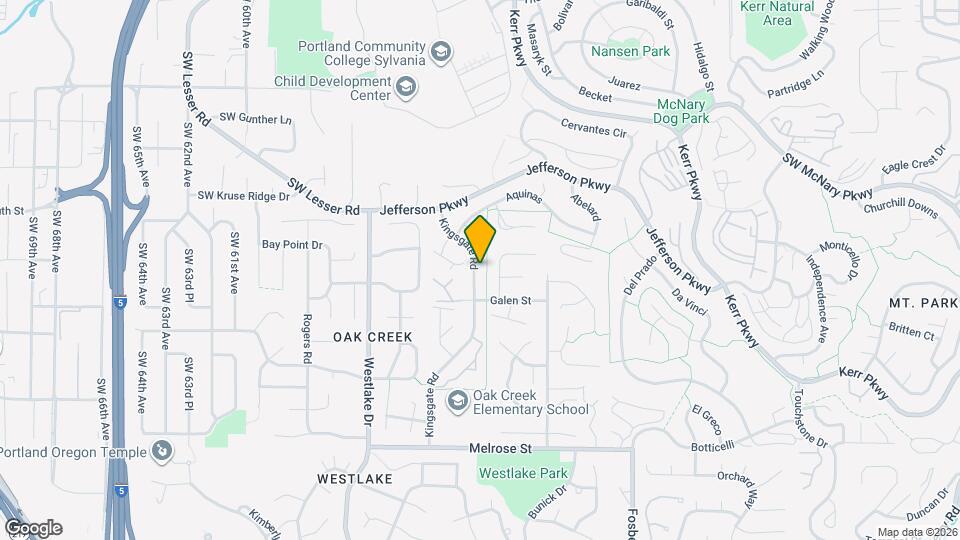 133 Kingsgate Rd Map and Location Details