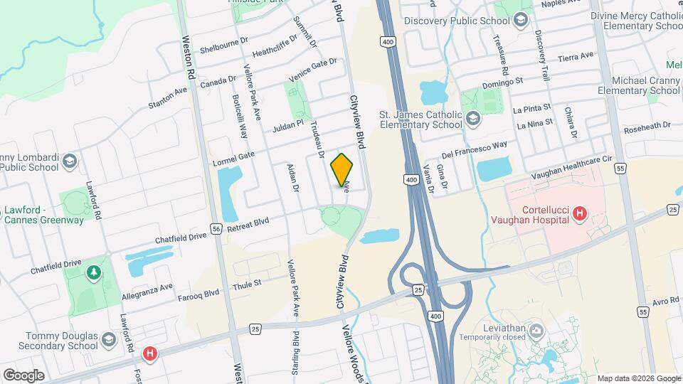 16 Orion Ave Map and Location Details