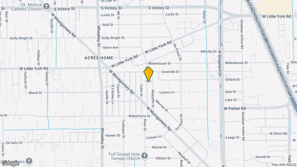 6730 Knox St Map and Location Details