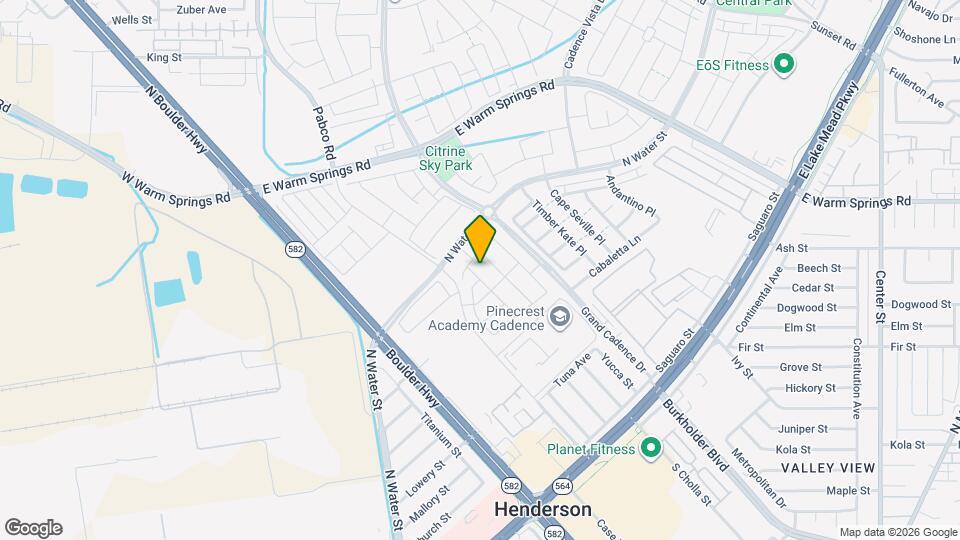 288 Dahlia Rachel Pl Mapa y Detalles de la Ubicación